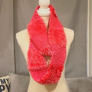 Pink infinity Scarf